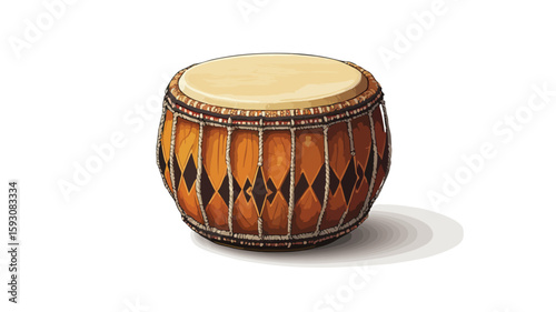 Sri Lanka Traditional Drum Icon