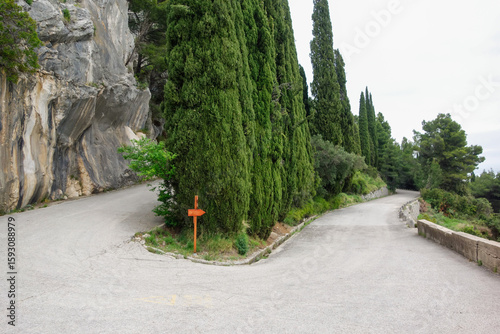 Marjan Forest Park in Split, Croatia