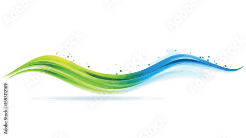 Modern Swoosh Vector Icon Design