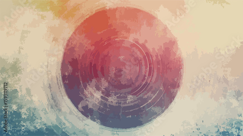 Vintage Photocopy Gradient Texture Distressed Effect