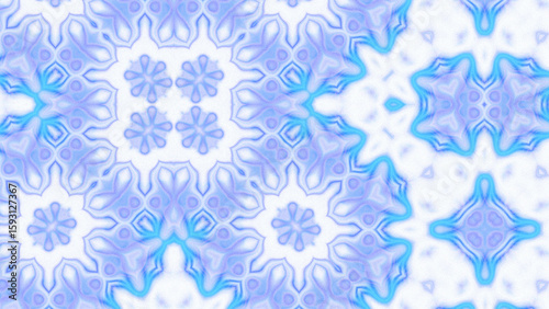 Abstract Radiant Burst with Soft Grain Texture, Symmetrical Glow Pattern in Psychedelic Style, Radiating Circular Abstract with Subtle Noise, Kaleidoscopic Starburst with Gradient Flow