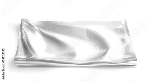 Glossy White Plastic Wrap Backgrounds Silk