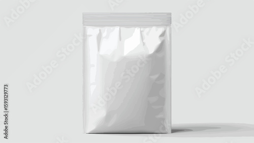Professional White Paper Bag Mockup