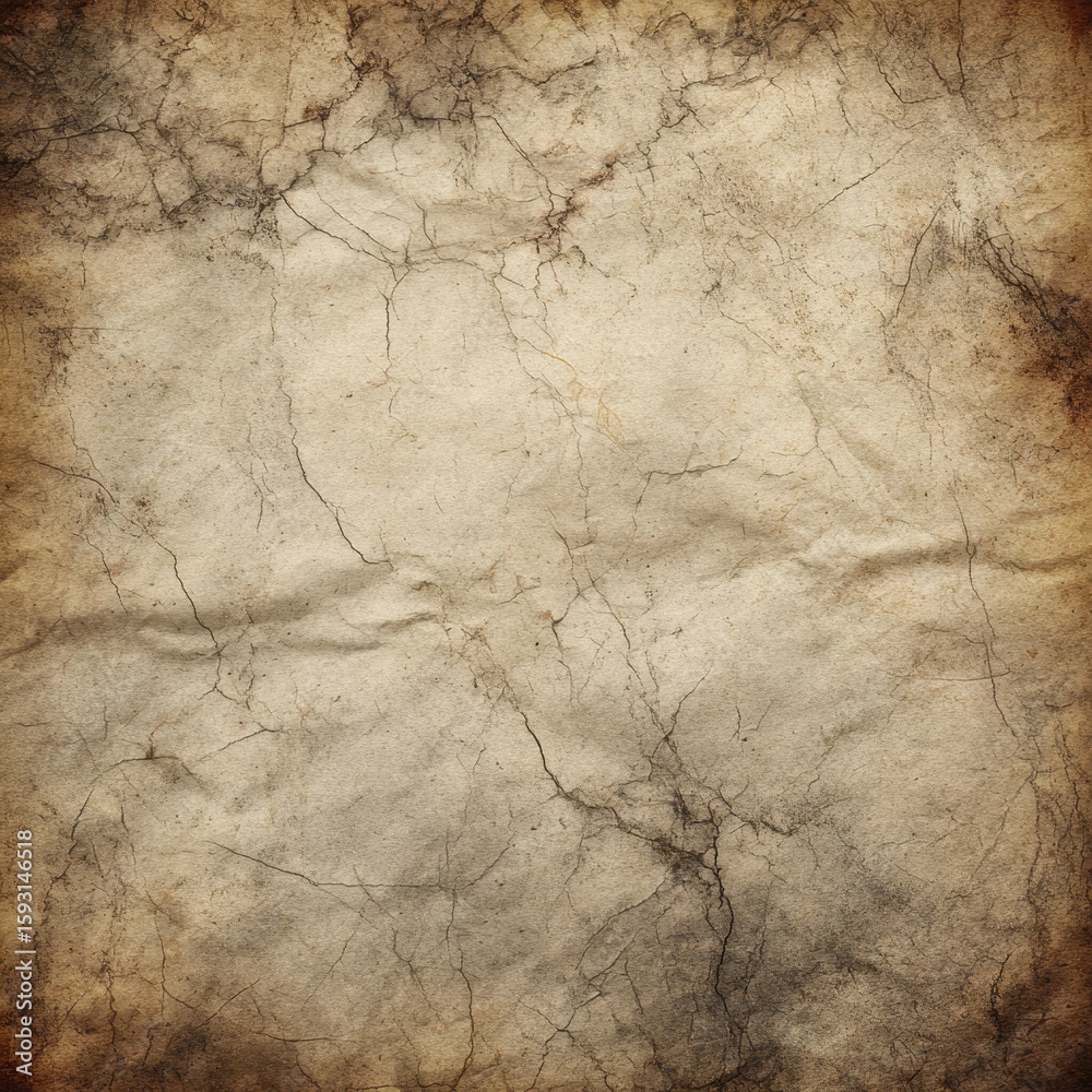 Naklejka premium Grunge background with cracked paper texture for vintage design