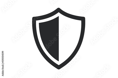 Security vector icon collection, including a vector shield icon, protection logo, and cryptocurrency protection sign, representing reliability for a crypto wallet and a crypto currency security web