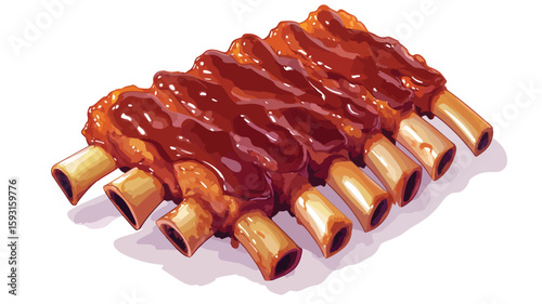 Tender Slow-Cooked BBQ Pork Ribs