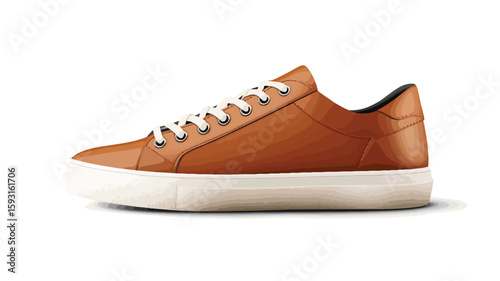 Modern Sneaker Shoe Mockup for Clothing