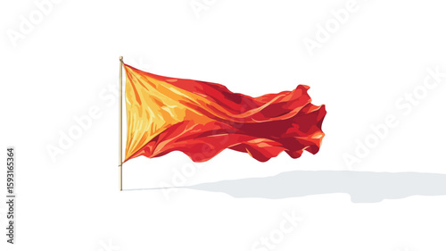 Spanish Flag National Symbol Graphic