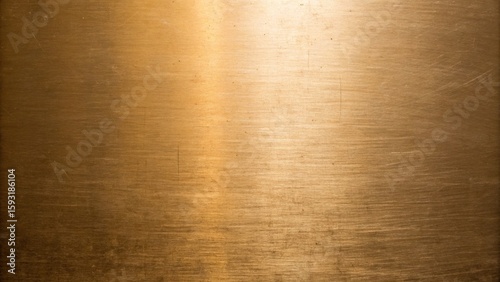 The golden bronze metal texture creates a shiny and decorative surface with a vintage pattern