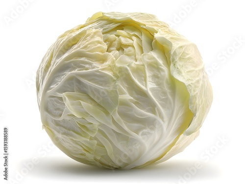 cabbage isolated on white background