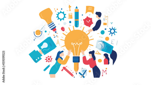 Startup Teamwork Collaboration Image