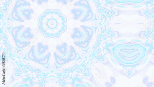 Abstract Radiant Burst with Soft Grain Texture, Symmetrical Glow Pattern in Psychedelic Style, Radiating Circular Abstract with Subtle Noise, Kaleidoscopic Starburst with Gradient Flow