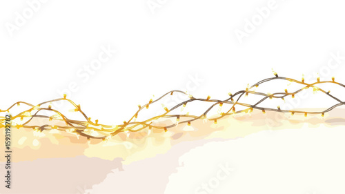 Vibrant LED Christmas Lights Display