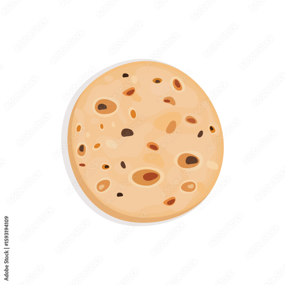 Pita Bread Icon Vector Design. Pita Bread Icon Vector Design.