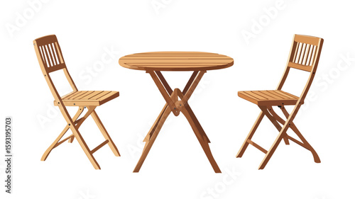 Elegant Teak Wood Furniture Set
