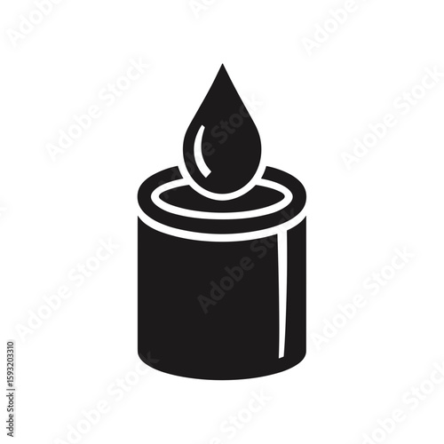 Oil Icon, Clipart, Logo