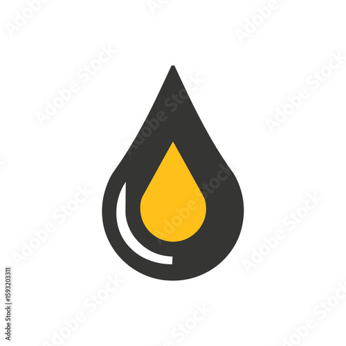 Oil Icon, Clipart, Logo