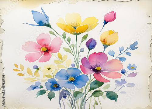  Elegant Pastel Floral   Wallpaper Design