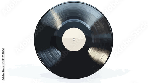 Vinyl Record Cover Mockup Wide Angle
