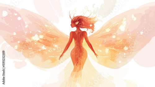 Enchanting Fairy with Delicate Wings