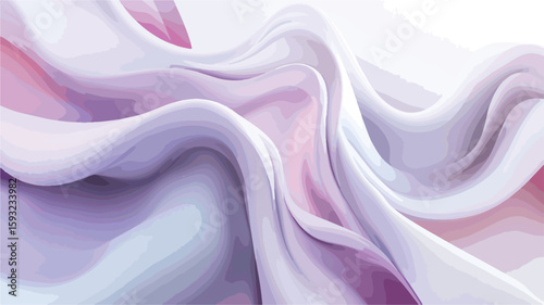 White Fabric Silk Texture Background