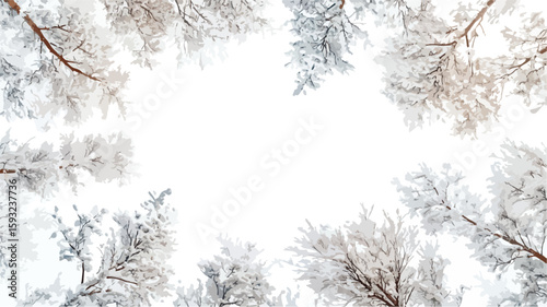 Winter Mobile Phone Wallpaper Vector Background