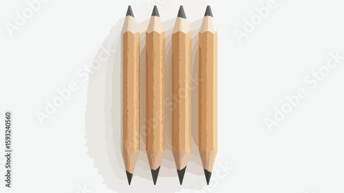 School pencil supply icon vector illustration