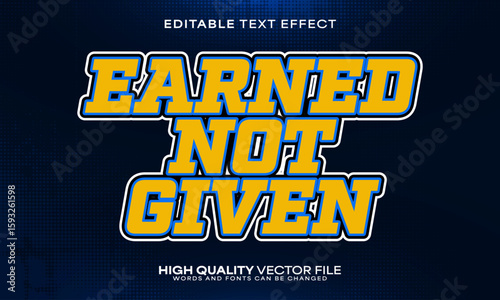 Fitness gym text effect, editable text effect and workout 3d font style bold shadow exercise poster design