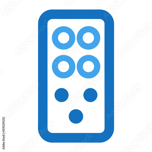 Braille cell icon