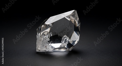 Raw Diamond Crystal with Internal Inclusions uncut diamond