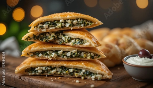 greek spanakopita dish