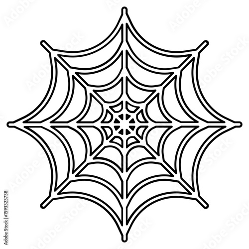 Spider  with line element style	