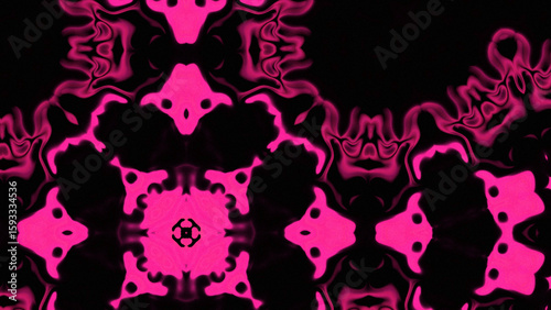 Abstract Radiant Burst with Soft Grain Texture, Symmetrical Glow Pattern in Psychedelic Style, Radiating Circular Abstract with Subtle Noise, Kaleidoscopic Starburst with Gradient Flow