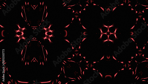 Abstract Radiant Burst with Soft Grain Texture, Symmetrical Glow Pattern in Psychedelic Style, Radiating Circular Abstract with Subtle Noise, Kaleidoscopic Starburst with Gradient Flow