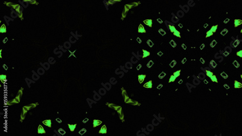 Abstract Radiant Burst with Soft Grain Texture, Symmetrical Glow Pattern in Psychedelic Style, Radiating Circular Abstract with Subtle Noise, Kaleidoscopic Starburst with Gradient Flow