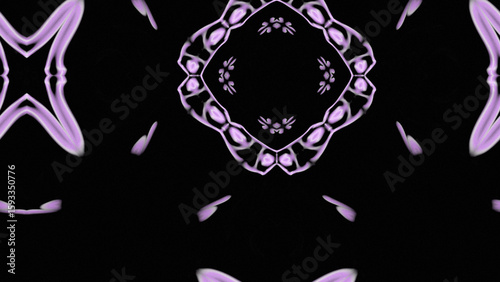 Abstract Radiant Burst with Soft Grain Texture, Symmetrical Glow Pattern in Psychedelic Style, Radiating Circular Abstract with Subtle Noise, Kaleidoscopic Starburst with Gradient Flow