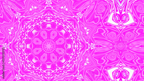 Abstract Radiant Burst with Soft Grain Texture, Symmetrical Glow Pattern in Psychedelic Style, Radiating Circular Abstract with Subtle Noise, Kaleidoscopic Starburst with Gradient Flow