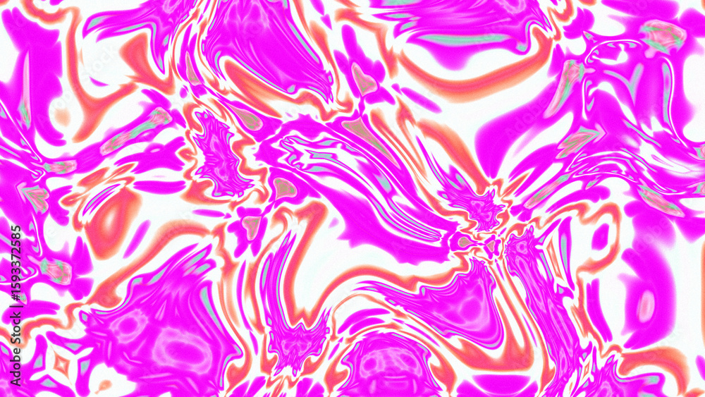 Fototapeta premium Fluid Marble Texture with Organic Flow, Abstract Liquid Pattern with Wavy Structure, Melted Surface Design with Soft Transitions, Psychedelic Swirl Texture with Marble Effect