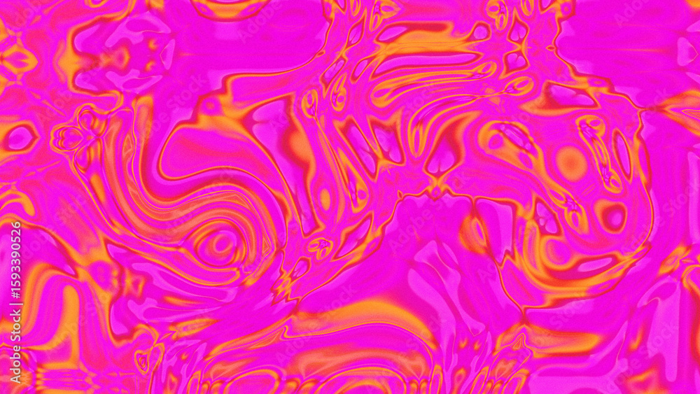 Fototapeta premium Fluid Marble Texture with Organic Flow, Abstract Liquid Pattern with Wavy Structure, Melted Surface Design with Soft Transitions, Psychedelic Swirl Texture with Marble Effect