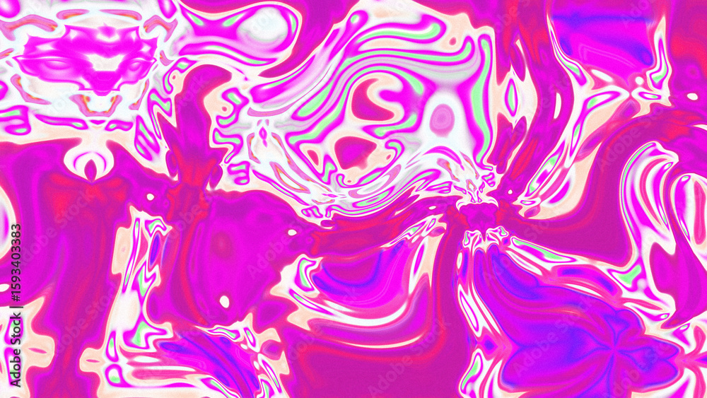 Fototapeta premium Fluid Marble Texture with Organic Flow, Abstract Liquid Pattern with Wavy Structure, Melted Surface Design with Soft Transitions, Psychedelic Swirl Texture with Marble Effect