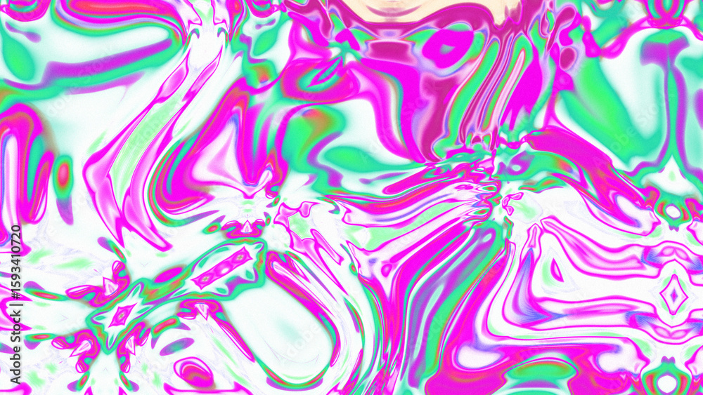 Fototapeta premium Fluid Marble Texture with Organic Flow, Abstract Liquid Pattern with Wavy Structure, Melted Surface Design with Soft Transitions, Psychedelic Swirl Texture with Marble Effect