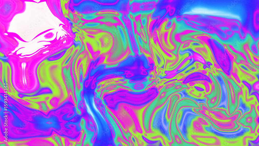 Fototapeta premium Fluid Marble Texture with Organic Flow, Abstract Liquid Pattern with Wavy Structure, Melted Surface Design with Soft Transitions, Psychedelic Swirl Texture with Marble Effect