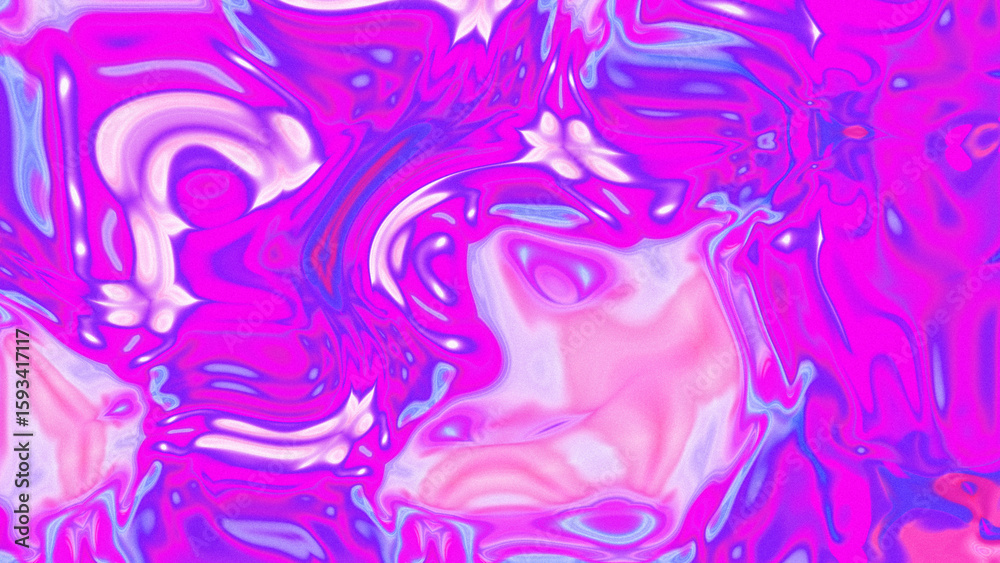 Fototapeta premium Fluid Marble Texture with Organic Flow, Abstract Liquid Pattern with Wavy Structure, Melted Surface Design with Soft Transitions, Psychedelic Swirl Texture with Marble Effect