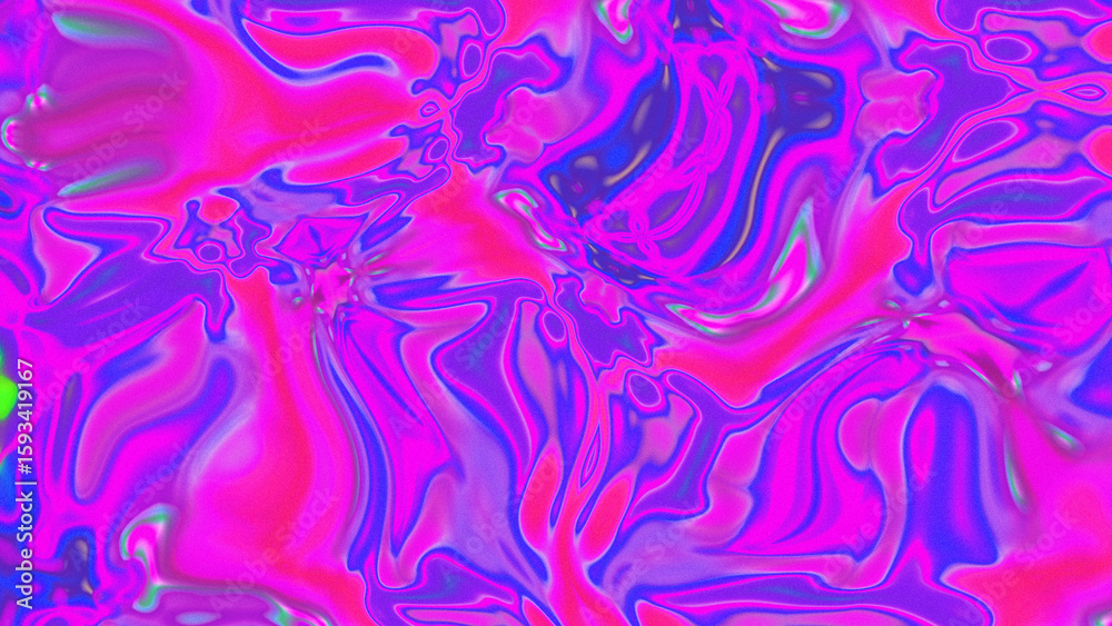 Fototapeta premium Fluid Marble Texture with Organic Flow, Abstract Liquid Pattern with Wavy Structure, Melted Surface Design with Soft Transitions, Psychedelic Swirl Texture with Marble Effect