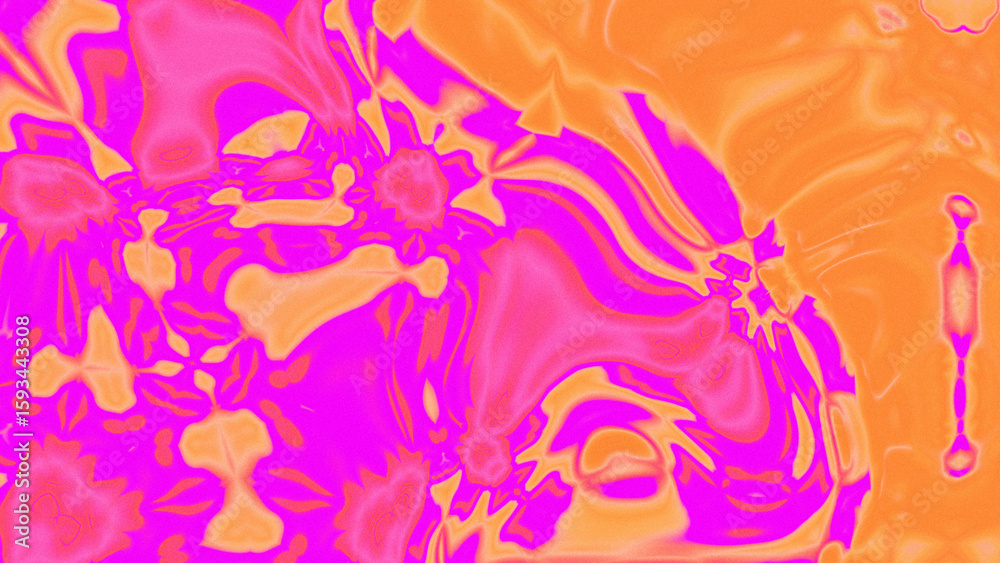 Fototapeta premium Fluid Marble Texture with Organic Flow, Abstract Liquid Pattern with Wavy Structure, Melted Surface Design with Soft Transitions, Psychedelic Swirl Texture with Marble Effect