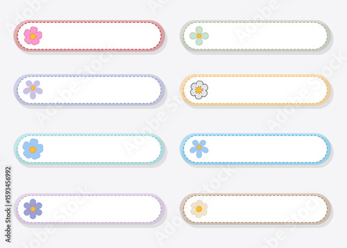 Bookmarks and labels collection. Literary bundle
