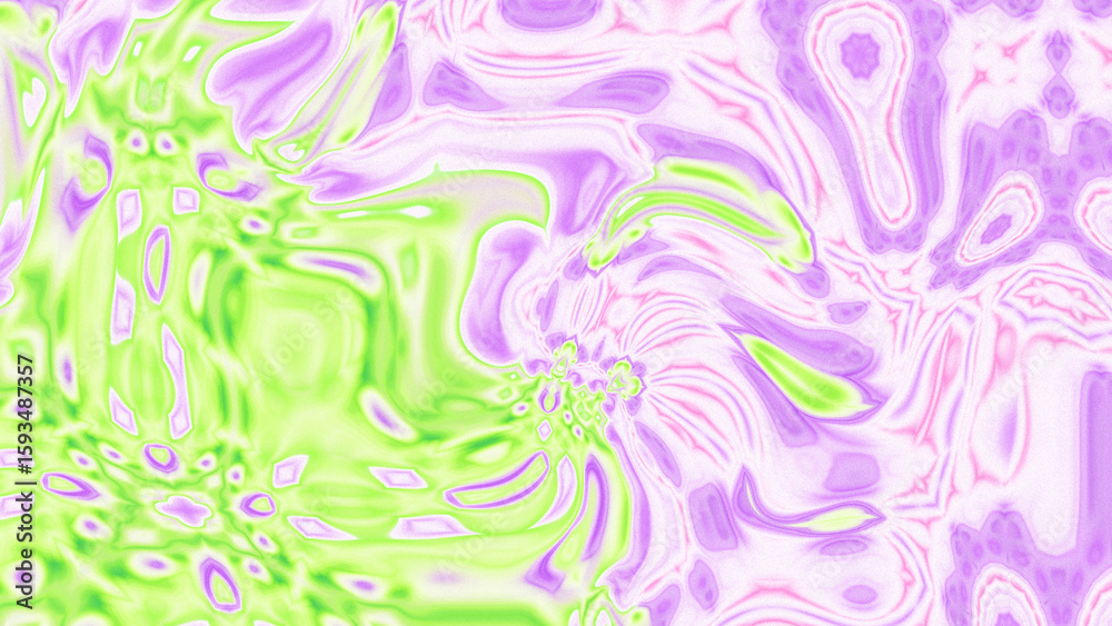 Fototapeta premium Fluid Marble Texture with Organic Flow, Abstract Liquid Pattern with Wavy Structure, Melted Surface Design with Soft Transitions, Psychedelic Swirl Texture with Marble Effect