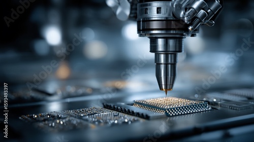 High-tech chip assembly