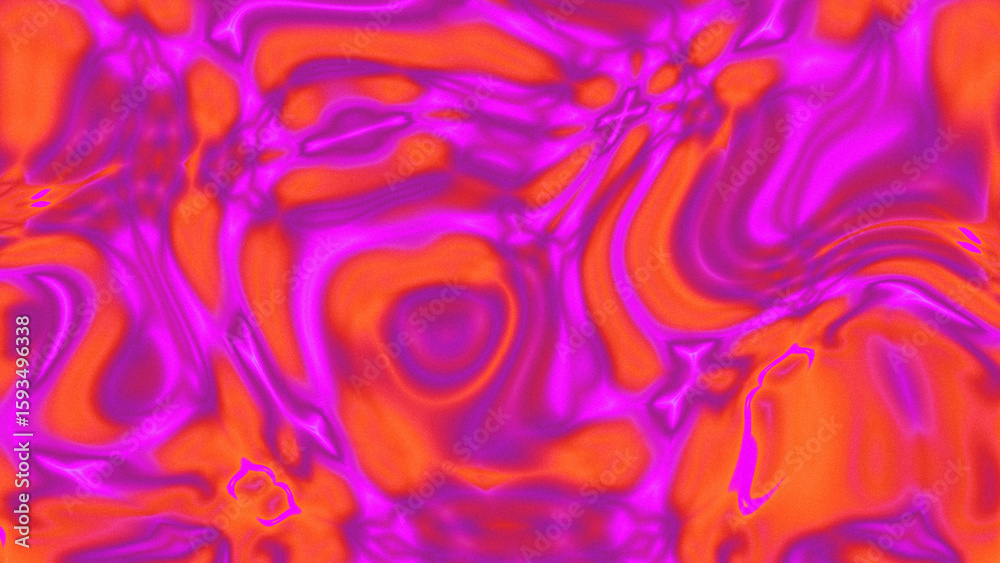 Fototapeta premium Fluid Marble Texture with Organic Flow, Abstract Liquid Pattern with Wavy Structure, Melted Surface Design with Soft Transitions, Psychedelic Swirl Texture with Marble Effect