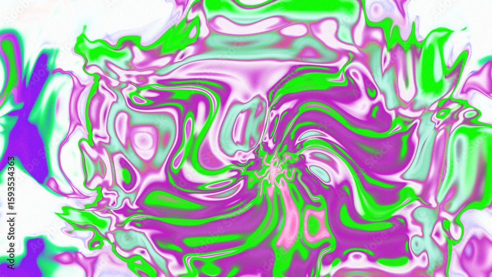 Fototapeta premium Fluid Marble Texture with Organic Flow, Abstract Liquid Pattern with Wavy Structure, Melted Surface Design with Soft Transitions, Psychedelic Swirl Texture with Marble Effect